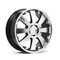 LENSO CONCERTO 8.5x20ET35 6x130 GLOSS BLACK & POLISHED