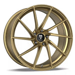 MbDESIGN SF2 9x19 ET 42 5x112 Gold matt lackiert