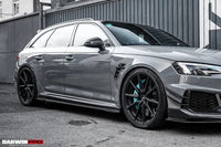 Audi RS4 B9 BKSS Style Side Skirts Under Board DarwinPro