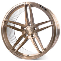 Yido Performance YP-FF1 FlowForged 8.5 J x 20 ET35 5x112 66.6 Brushed Bronze